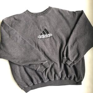 Vintage Adidas Equipment baggy sweatshirt gray M